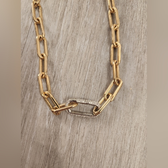 HRH COLLECTION Iconic Chain Paperclip Necklace and Bracelet - Picture 4 of 5